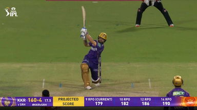 IPL 2025 M15: KKR vs SRH - Rinku Singh Six