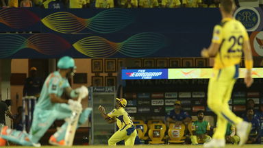 Ambati Rayudu's brilliant backward running catch