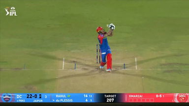 IPL 2025 M66: PBKS vs DC - Faf Du Plessis Six