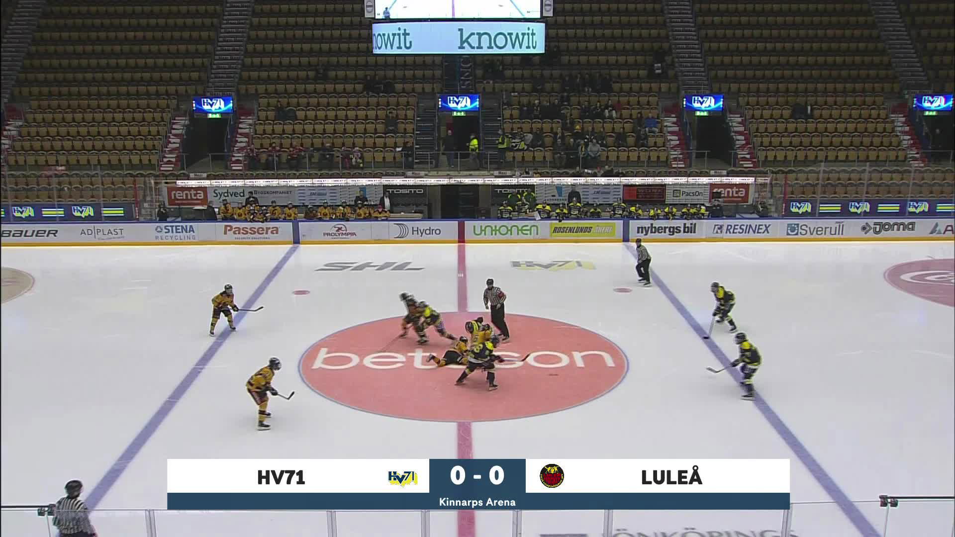 Highlights HV71-Luleå/MSSK 20 dec