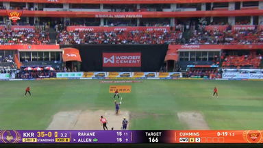IPL 2026 M45: SRH vs KKR - Finn Allen Six