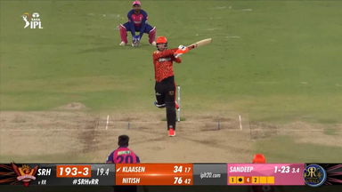 M50: SRH vs RR – Heinrich Klaasen Six