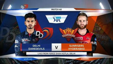 IPL 2018 M42: DD vs SRH – Match Highlights