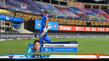 M47: SRH vs DC – Marcus Stoinis Wicket