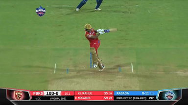 M11: DC vs PBKS   – Mayank Agarwal Six
