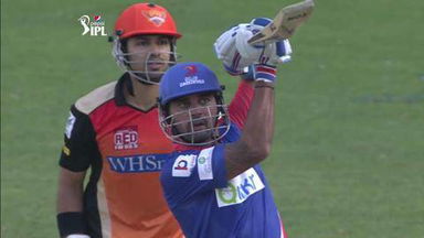 M12: SRH vs DD– Fall of Wickets