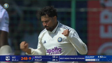 IND vs WI 2025, 2nd Test: Jayden Seales Wicket