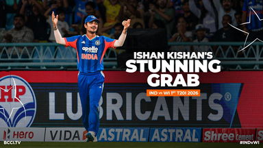 Ishan Kishan's spectacular grab stuns everyone