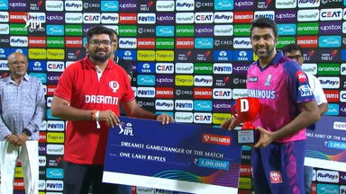 M17: CSK vs RR – Dream11 GameChanger of the Match – Ravichandran Ashwin