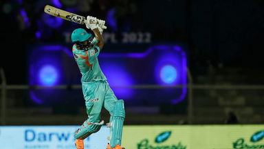 KLassy Rahul smashes Jadeja for a six