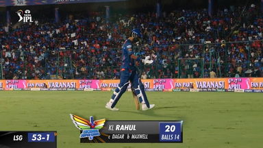 M15: RCB vs LSG – K L Rahul Wicket