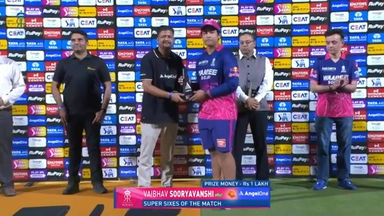 IPL 2026 M64: RR vs LSG - Angel One Super Sixes of the Match - Vaibhav Sooryavanshi