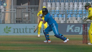 Deft! Deepti Sharma places the late cut and sweep to perfection