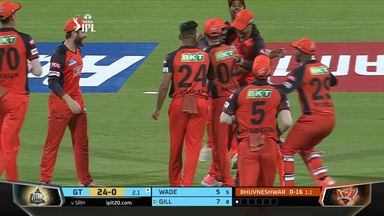 M21: SRH vs GT – Fall of Wickets