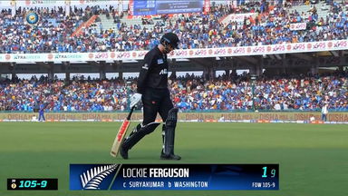 IND vs  NZ 2023, 2ND ODI: Lockie Ferguson  Wicket