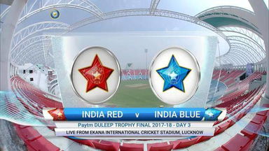 Duleep Trophy, 2017-18: India Red vs India Blue: Day 3 Highlights