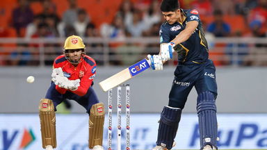Shubman Gill's steady knock of 35(29)