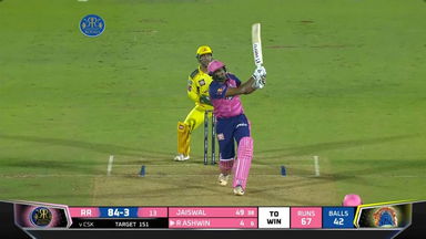 M68: RR vs CSK – Ravichandran Ashwin Six