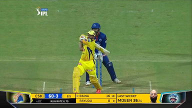 M02: CSK vs DC – Suresh Raina Six
