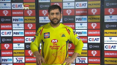 M04: RR vs CSK – MS Dhoni Interview