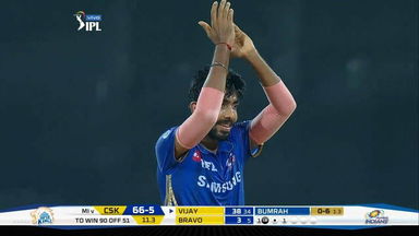 M44: CSK vs MI – Fall of Wickets