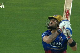 Kohli's luck. Kaverappa's despair. Faf's retribution: A buzzing first over