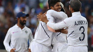 Umesh Yadav's fiery spell of 3/40