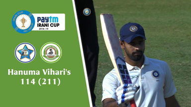 Hanuma Vihari's calm and composed century