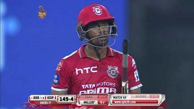 M44: KKR vs KXIP – Wriddhiman Saha Wicket