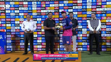 IPL 2026 M64: RR vs LSG - Sierra Super Striker of the Match - Vaibhav Sooryavanshi