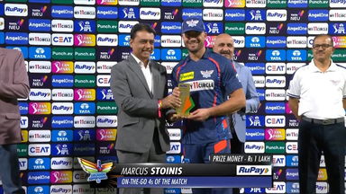 M48: LSG vs MI – RuPay On-The-Go 4s of the Match – Marcus Stoinis