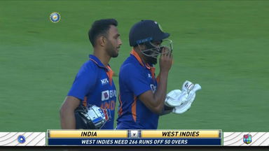 IND vs WI 2022, 3RD ODI: Mohammed Siraj Wicket