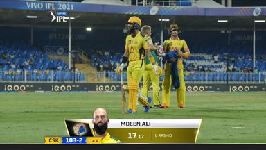 M44: SRH vs CSK – Moeen Ali Wicket