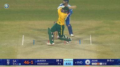 IND vs SA 2025, 2nd T20I: Quinton De Kock Six
