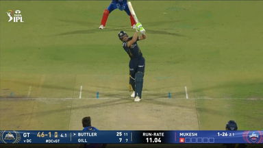 IPL 2026 M14: DC vs GT - Jos Buttler Six