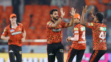 BHUVI MAGIC: Gets Buttler, Samson in first over