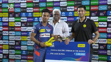 M51: GT vs LSG – TIAGO.ev Electric Striker of the Match – Ayush Badoni