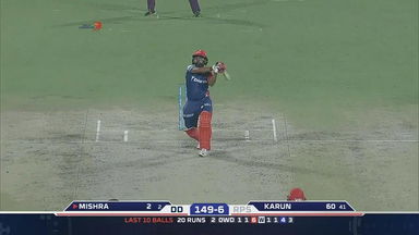 M52: DD vs RPS – Amit Mishra Six