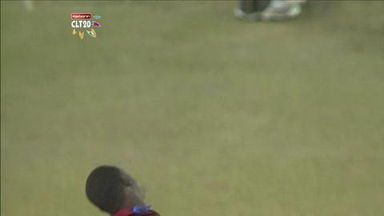 M7: T&T vs SRH –  Shikhar Dhawan c & b Stewart