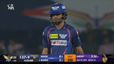 M54: LSG vs KKR – Ravi Bishnoi Wicket