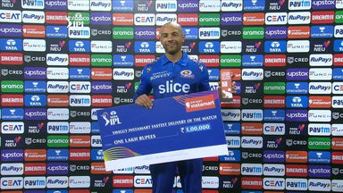 M14: KKR vs MI – Swiggy Instamart fastest Delivery of the Match  – Tymal Mills