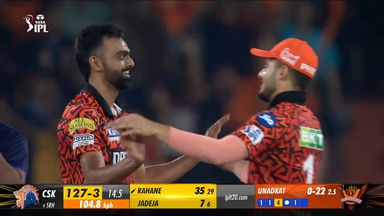 M18: SRH vs CSK – Fall of Wickets