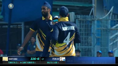 Syed Mushtaq Ali Trophy 2022 PQF1 : Punjab vs Haryana:  Fall of Wickets