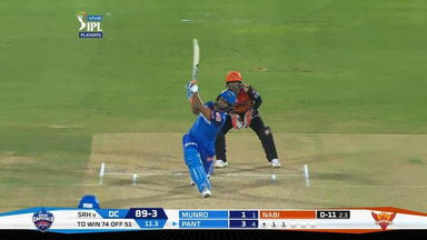 Eliminator: DC vs SRH – Rishabh Pant Six