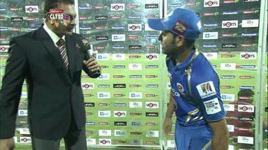 CLT20 2013 M19: SCO vs MI  –   Man Of The Match –  Rohit Sharma