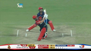 M45: DD vs RCB – AB de Villiers Six