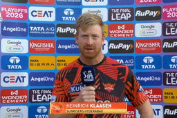 IPL 2026 Eliminator: SRH vs RR - Heinrich Klaasen Interview