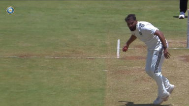 Duleep Trophy 2026 SF1, CZ vs EZ: Shami's Superb one-handed catch off his own bowling