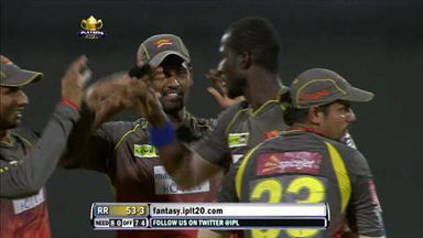 M74: RR vs SRH – Dishant Yagnik Wicket