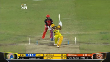 M46: SRH vs CSK – Ruturaj Gaikwad Six